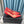 CC Pumps 50 Red Mesh Leather Pointed Toe