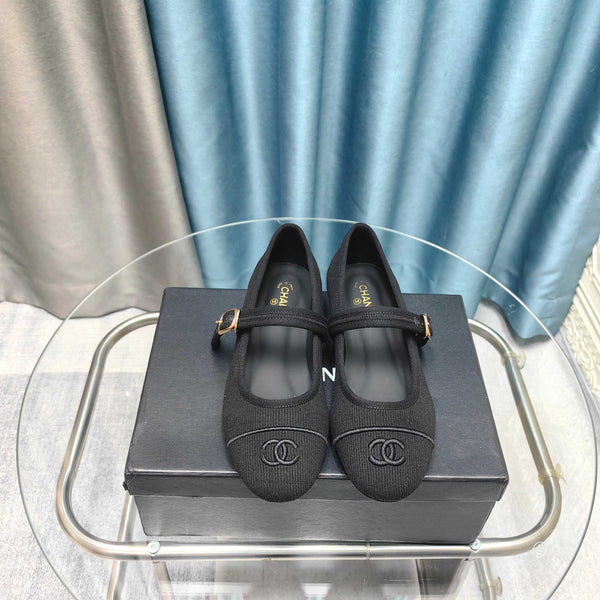 CC 25C Marry Janes Black Fabric