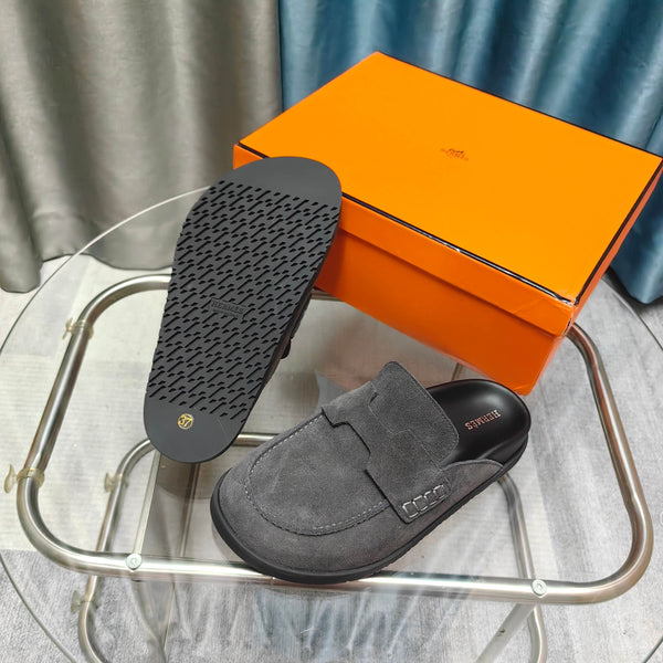 HM 25 Go Mule Dark Grey Suede 369350