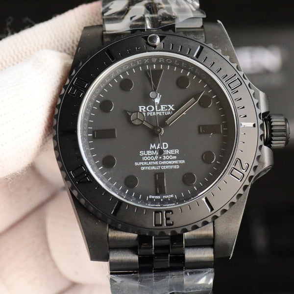 Rolex Blaken 40mm Black Dark Night