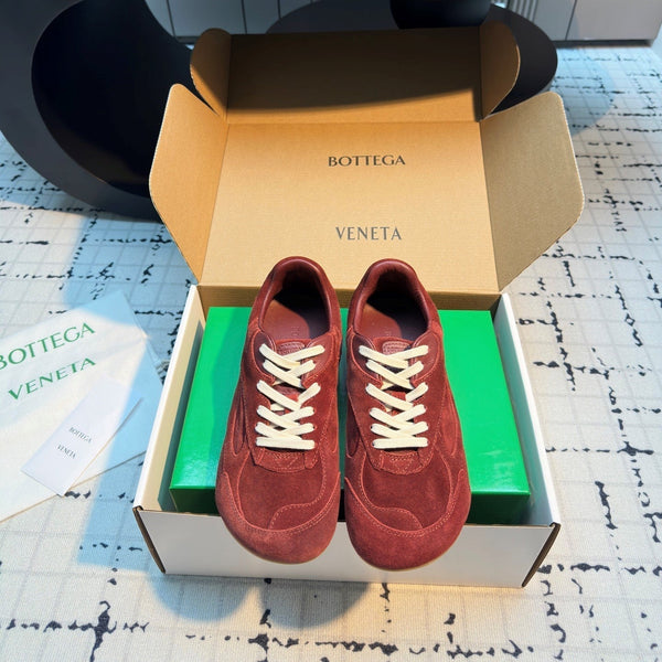 BV 25s Orbit Flash Sneaker Red Suede 429482