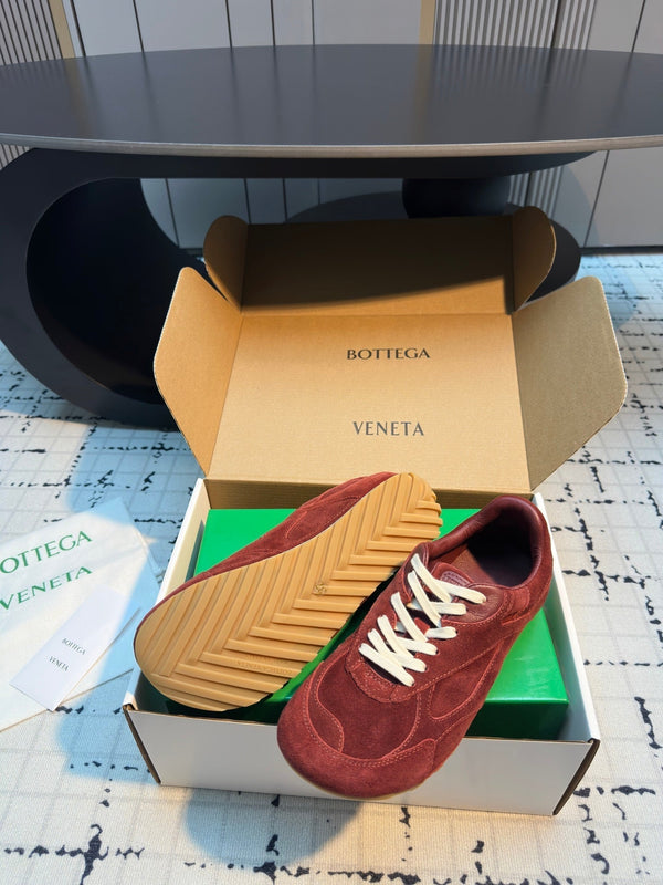 BV 25s Orbit Flash Sneaker Red Suede 429482