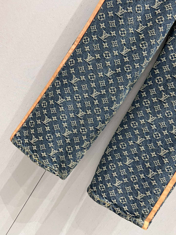 LV Jean Denim Blue Cotton 206952