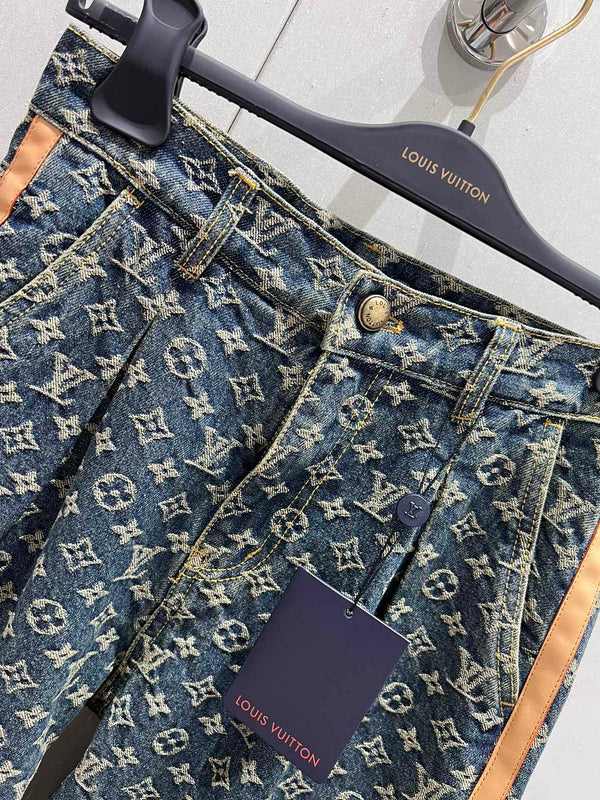 LV Jean Denim Blue Cotton 206952
