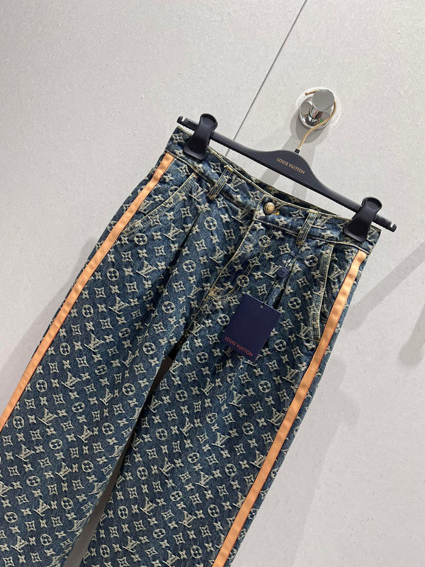LV Jean Denim Blue Cotton 206952