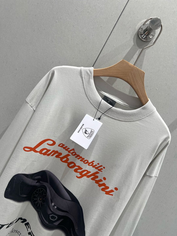 Balenciaga 25 Long-sleeved T-shirt White Cotton 0033