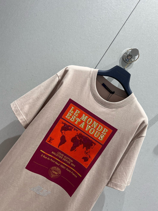 LV 25 T-Shirt Beige 210788
