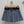 Miu Miu 25 Plaid Pleated Skirt Blue Polyester 211200