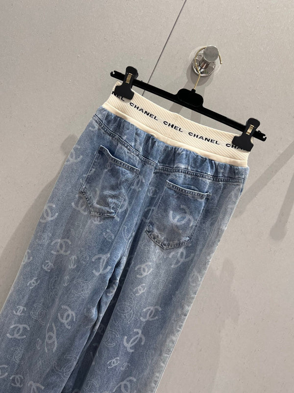 CC 25 Tencel Jeans Light Blue Denim Cotton