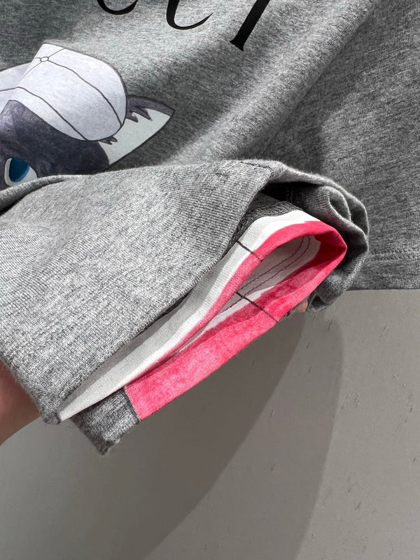 Gucci 2025 Cat Print Short-sleeved T-shirt Cotton 212831