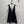 Prada 25 Deep V Diamond Flower Suspender Dress Black Acetate Viscose 214029