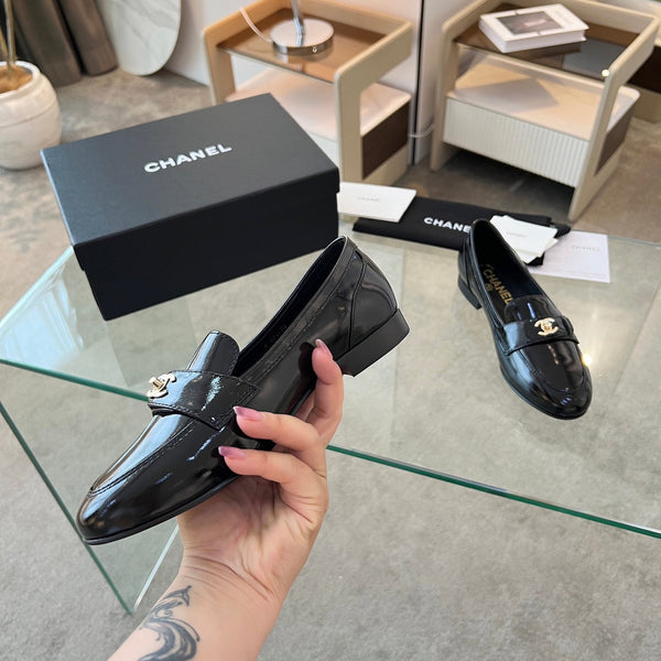CC 25 Loafer Black Patent Calfskin 338665