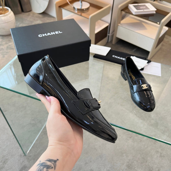 CC 25 Loafer Black Patent Calfskin 338665