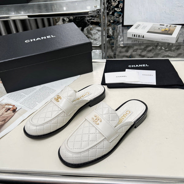 CC 25 Mule White Cowhide 338676