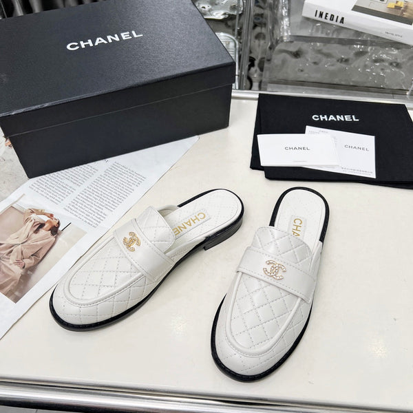 CC 25 Mule White Cowhide 338676