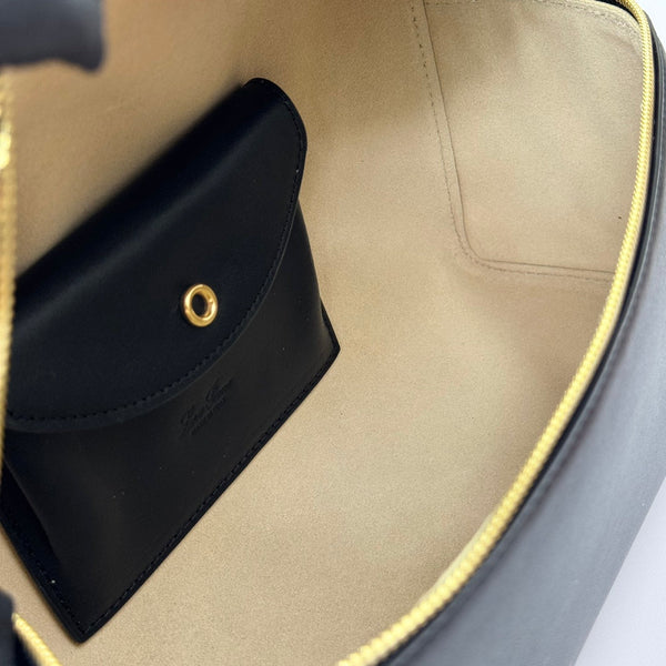 LP Extra Bag 27cm Black Smooth Calfskin