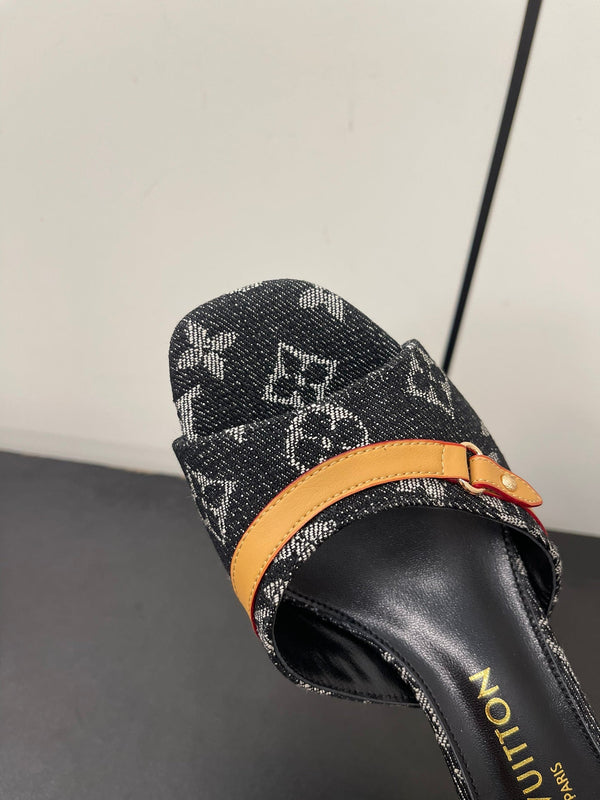 lv neo revival 50 black monogram denim calfskin