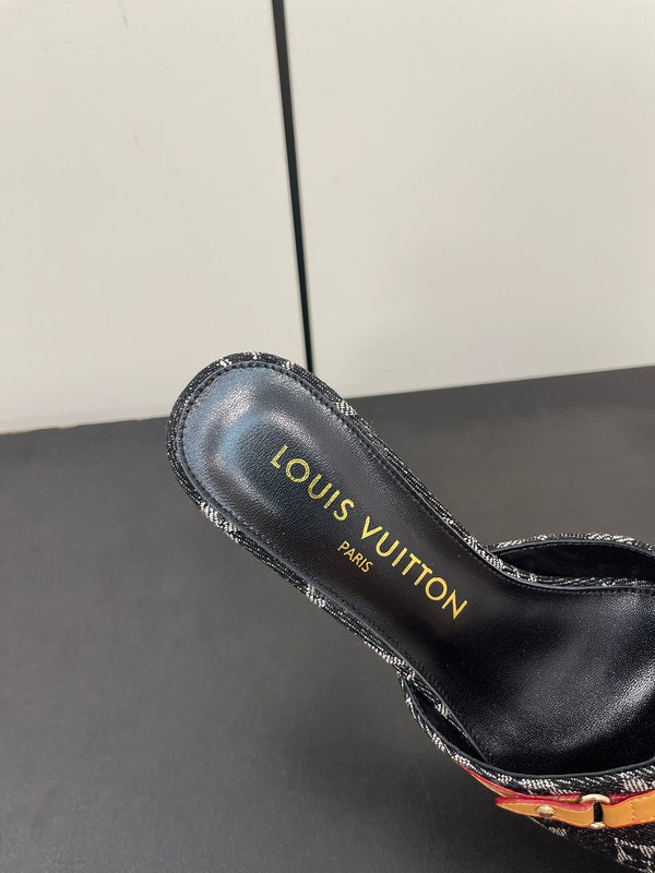 lv neo revival 50 black monogram denim calfskin