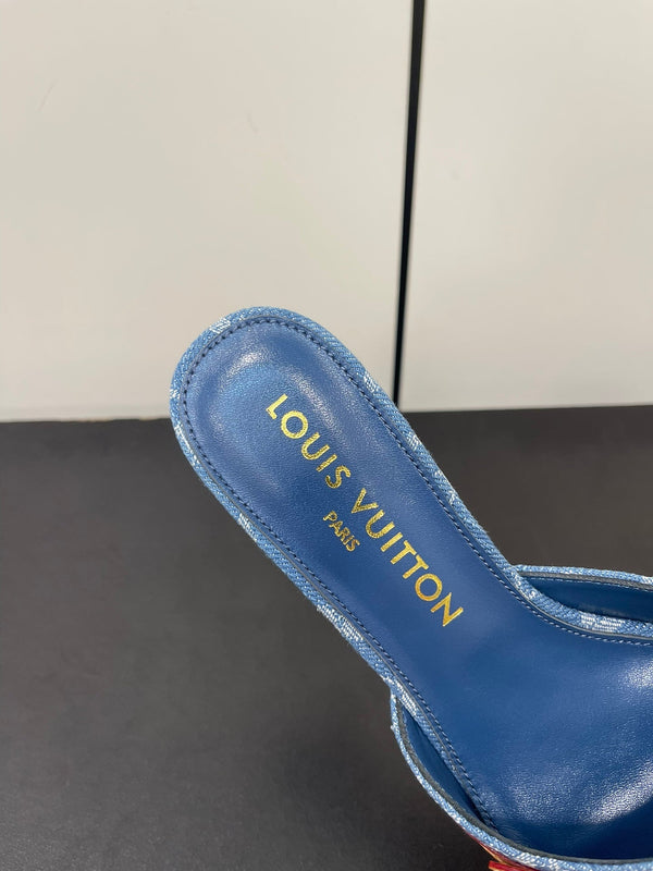 lv neo revival 50 blue monogram denim calfskin