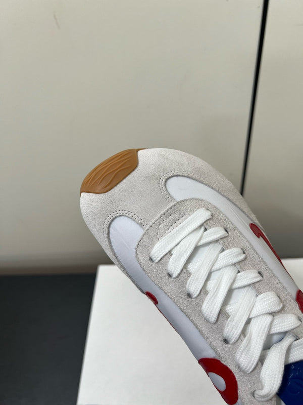 Loewe Ballet Runner 2.0 Sneaker White Nylon Sheepskin