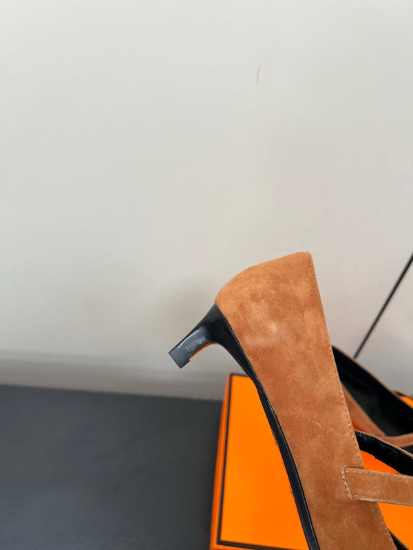 HM 25C Kiara 40 Pump Cider Orange Suede 210270