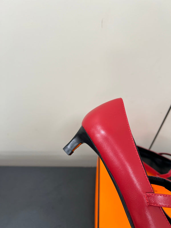 HM 25C Kiara 40 Pump Pelle di vitello rossa 210274