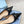 SLINGBACK PUMPS ATTACHED BOW IN BLACK GLOSSY CALFSKIN