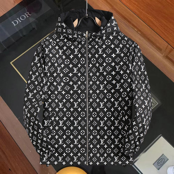 GIACCA LV DOUBLE-FACE NERA 239003