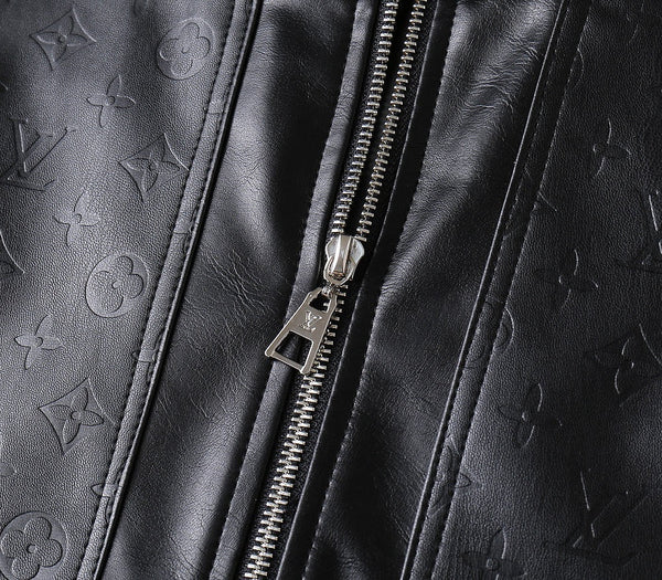 GIACCA IN PELLE DI AGNELLO NERA LV 238998