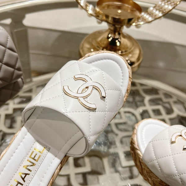 CC Espadrilles Platform Canvas