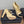 Chanel 25 High Heel Pump Beige Black Sheepskin 465593
