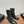 CC 25B Double C Giant Pearl Ankle Boots 50mm Black Sheepskin 465702