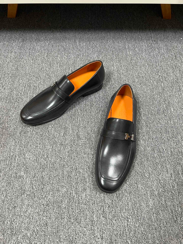 HM GIOVANNI LOAFER BLACK LAMBSKIN