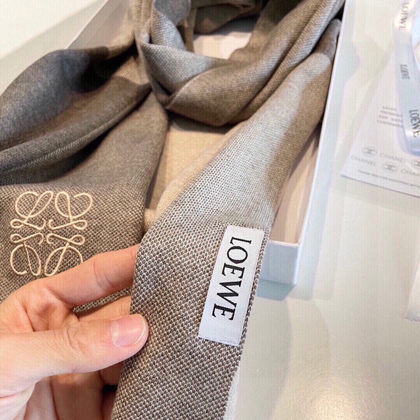 SCIARPA 180 CM IN CASHMERE MARRONE 126311