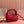 WANDER MATELASSÉ HANDBAG 23 IN CERISE RED LAMBSKIN