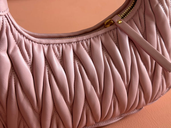 WANDER MATELASSÉ HANDBAG 23 IN EUNRY PINK LAMBSKIN