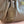 JOIE HAND BAG 32 IN BRUNETTE BROWN SHINY LAMBSKIN