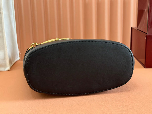 Gucci 73 Mini 27.5cm Bucket Bag Black Smooth Leather 244433