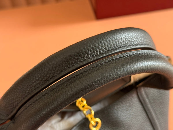 Gucci Solfbit Bag Black Calfskin 244322