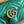 Borsa Gucci GG Marmont 22 in pelle di vitello verde con finiture dorate 248371