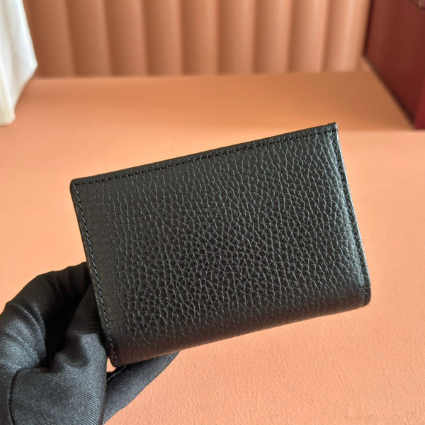 Gucci Marmont Wallet Black Leather 255302