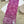 SCARF 186 CM IN ORCHID PURPLE MIX BEIGE ALPACA AND WOOL 403821
