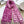 SCARF 186 CM IN ORCHID PURPLE MIX BEIGE ALPACA AND WOOL 403821