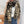 SCARF 186 CM IN BLACK MIX CAMEL BEIGE ALPACA AND WOOL 403823