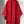 WOOL CAPE 140 CM CHERRY RED AND BLACK 394534