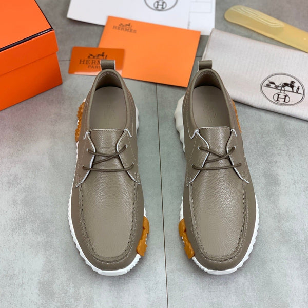 HM INCREASE SNEAKER TAN CALFSKIN