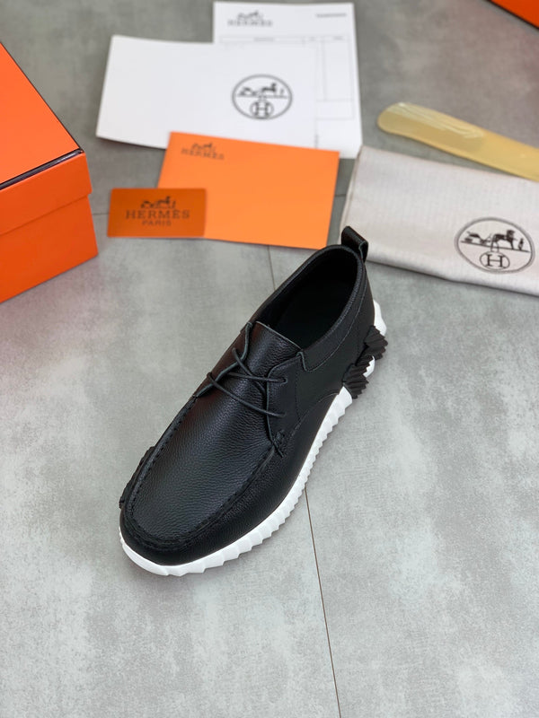 HM INCREASE SNEAKER BLACK CALFSKIN