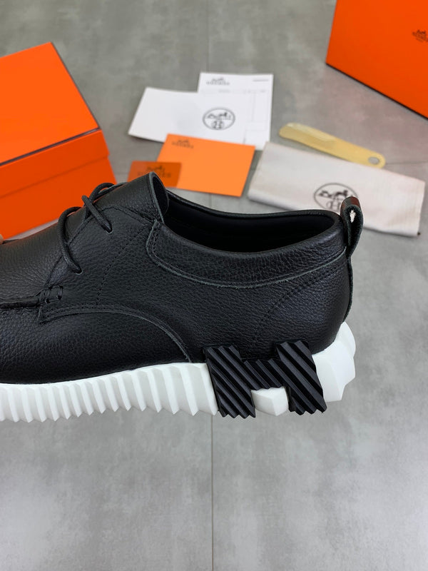 HM INCREASE SNEAKER BLACK CALFSKIN