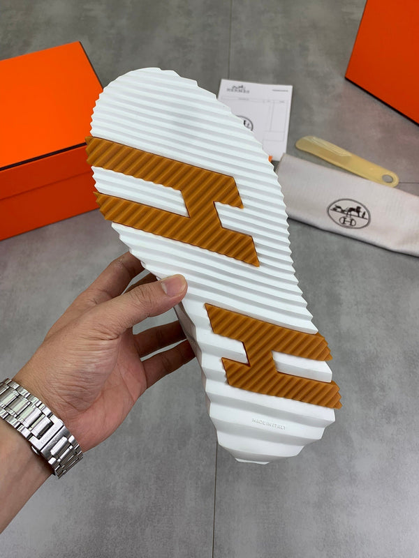 HM INCREASE SNEAKER WHITE CALFSKIN