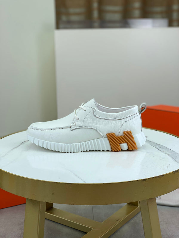 HM INCREASE SNEAKER WHITE CALFSKIN